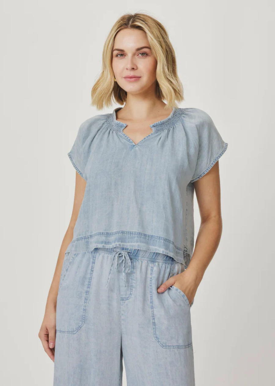 Splendid Meadow Indigo Blouse