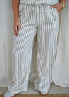 Merry Drawstring Pants - Cream