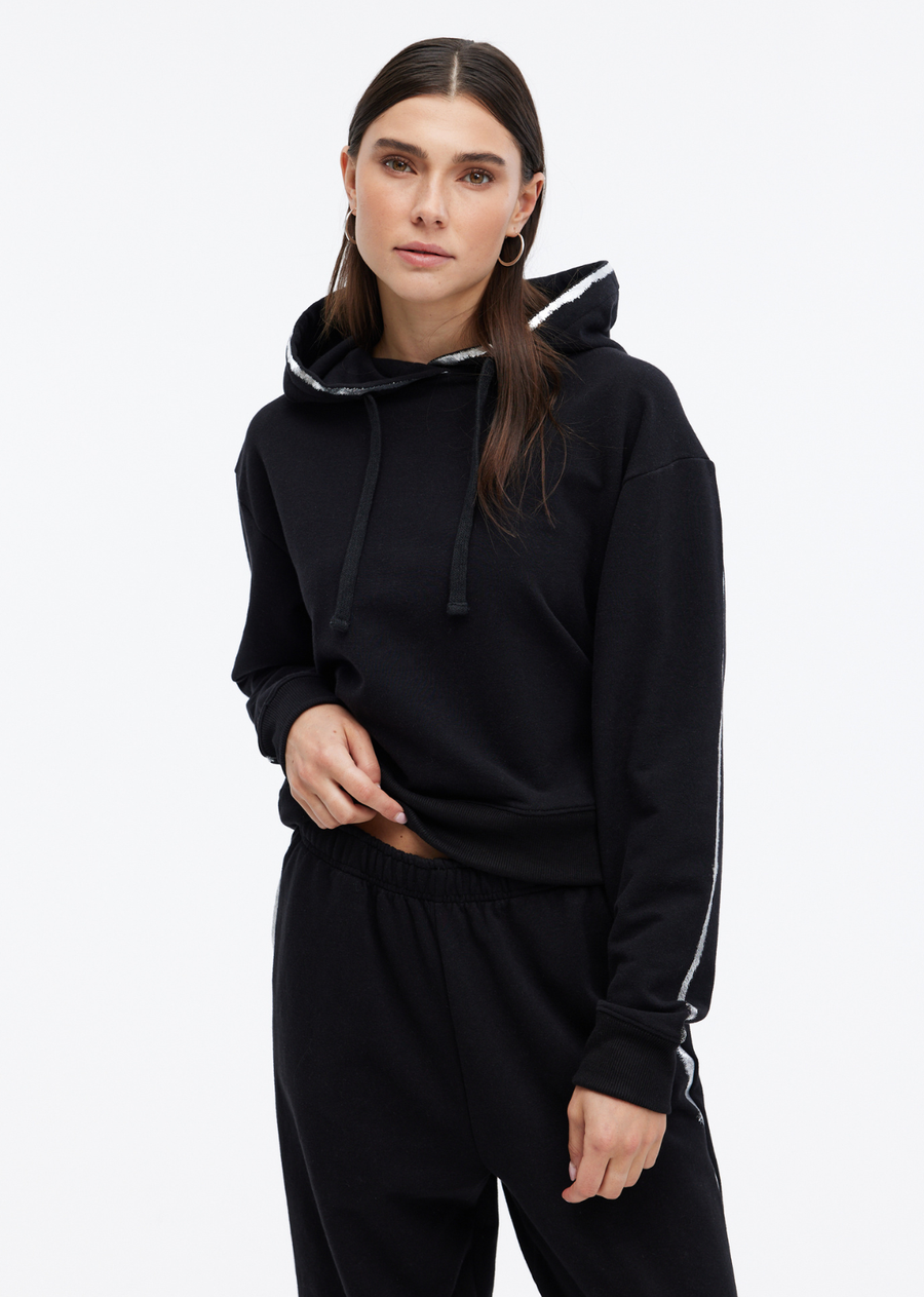 CHRLDR Molly Metallic Tipped Hoodie