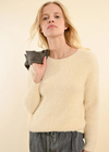 Molly Bracken Plush Knit Sweater.