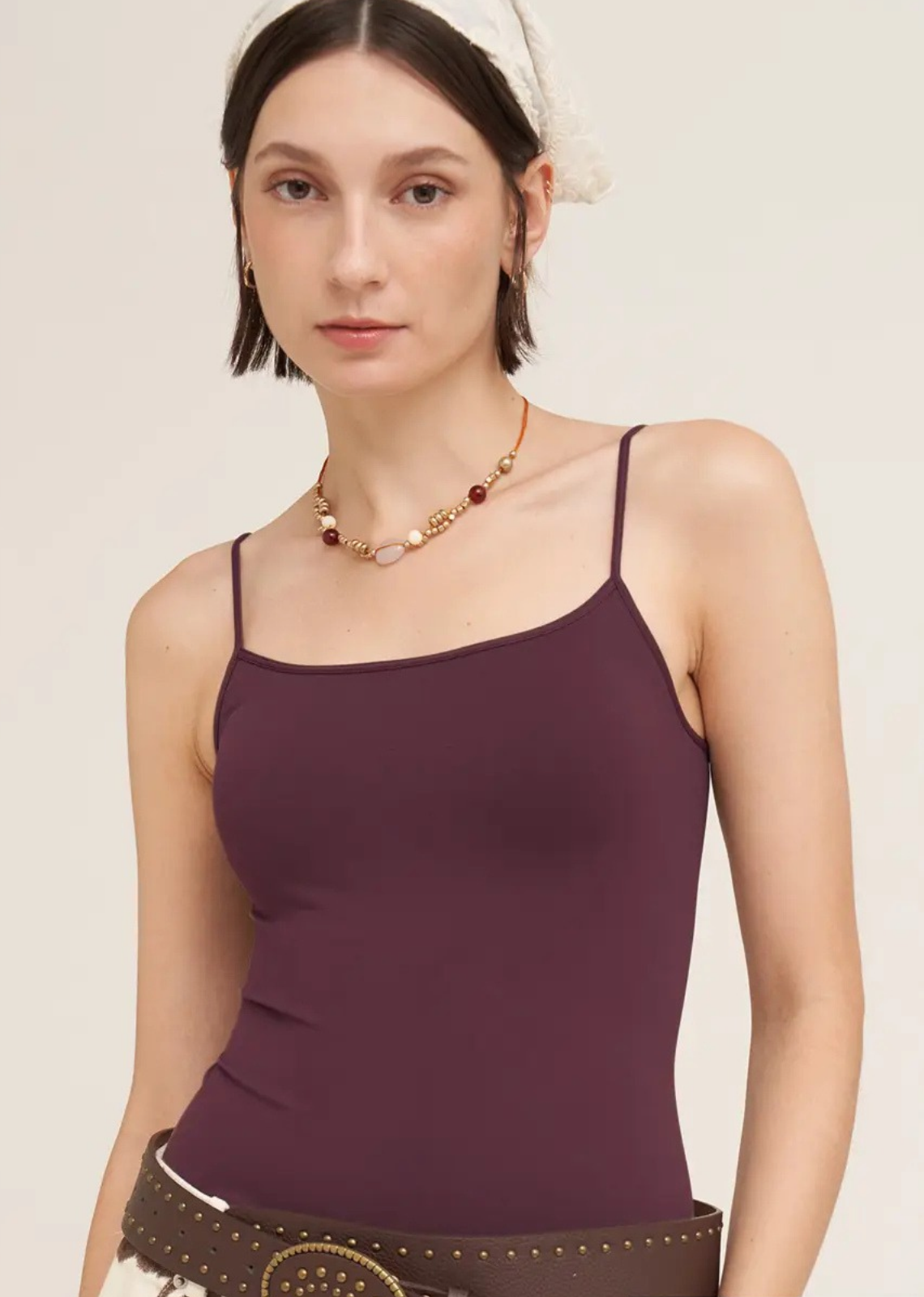Signature seamless camisole in cute short length.