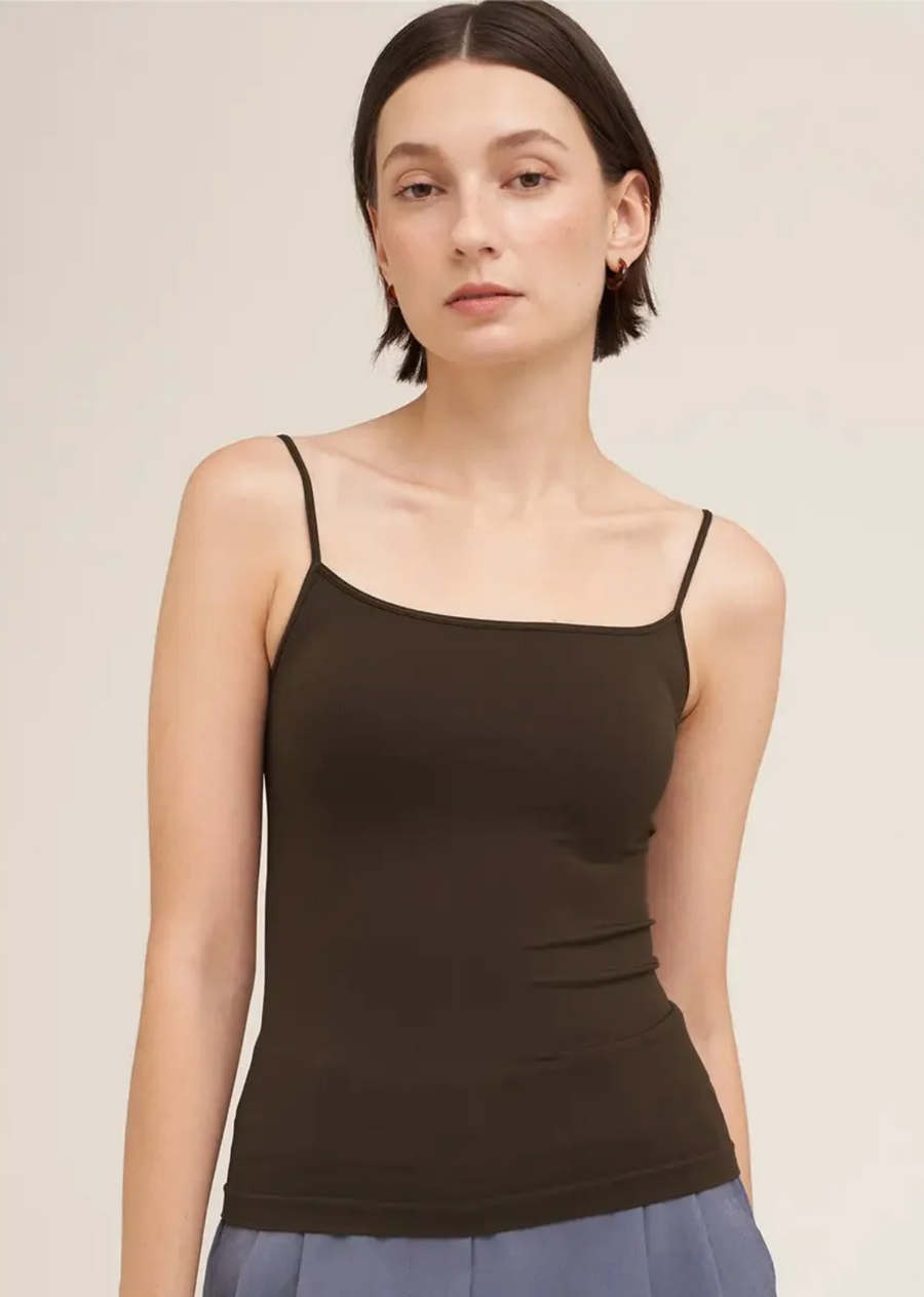 Signature seamless camisole in cute short length.