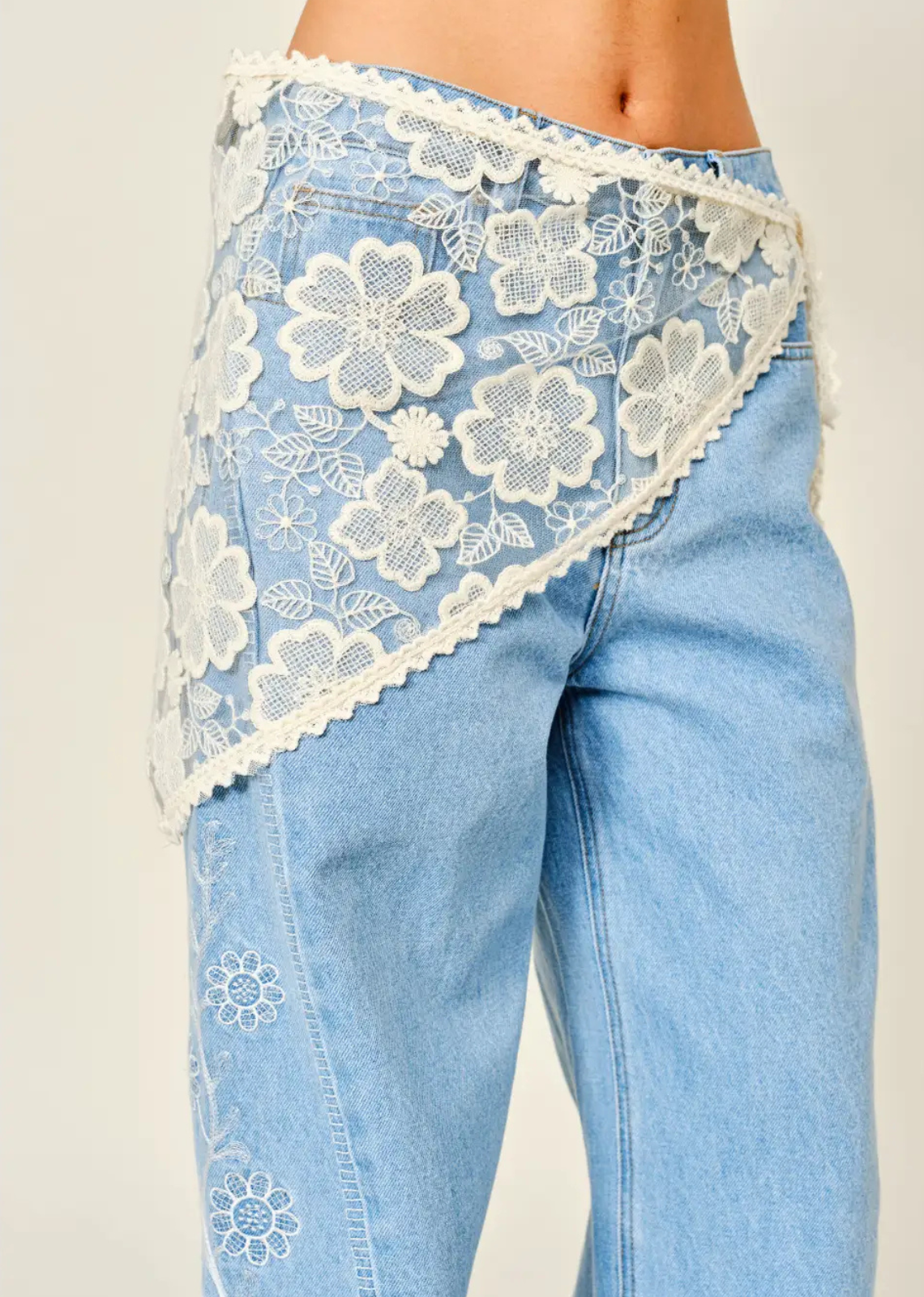 Nina Lace Wrap Scarf