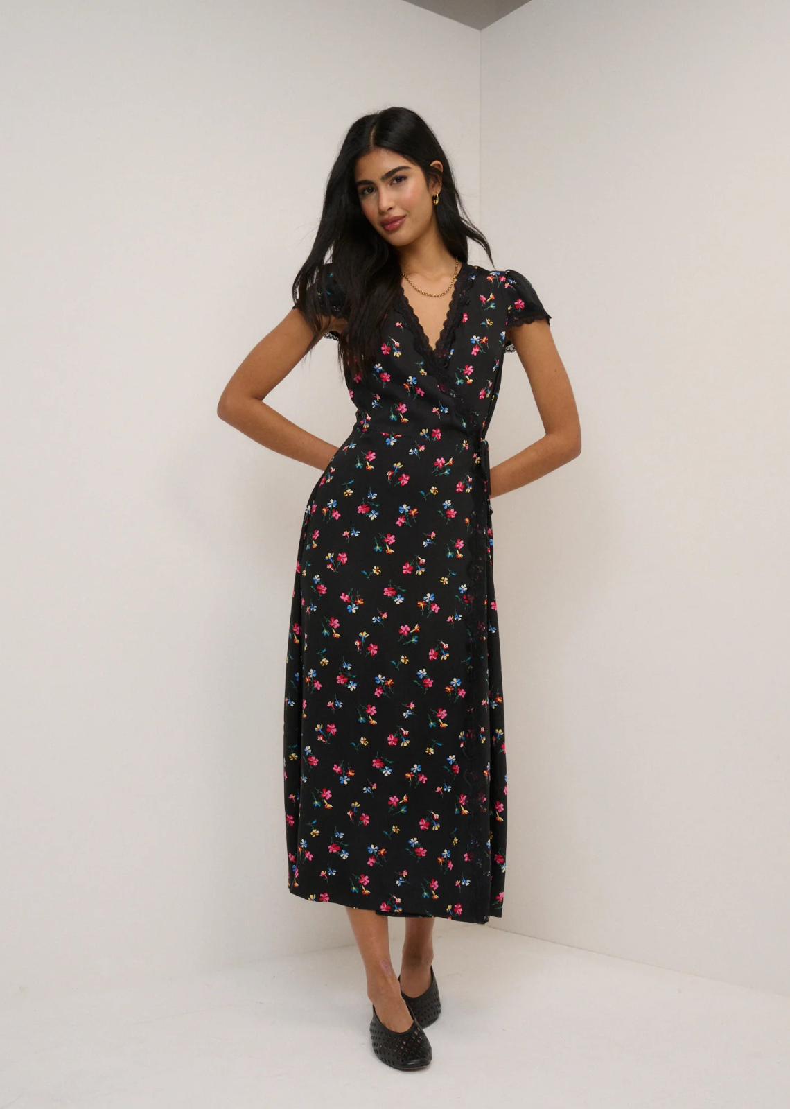 Nobody's Child Ginny Midi Dress