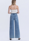 Olivia High Rise Drawstring Jeans