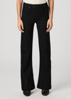 Paige Leenah High Rise Wide Leg Jean - Black Shadow