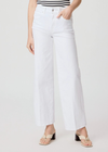 Paige Sasha Wide Leg Jeans - Crisp White