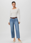 Paige Anessa Wide Leg Jeans - Poet