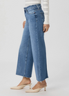 Paige Anessa Wide Leg Jeans - Poet