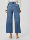 Paige Anessa Wide Leg Jeans - Poet