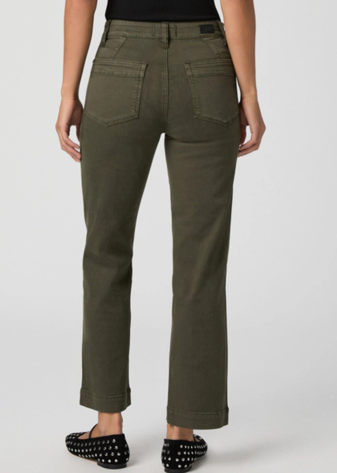 Paige Quincy Ankle - Vintage Forest Moss