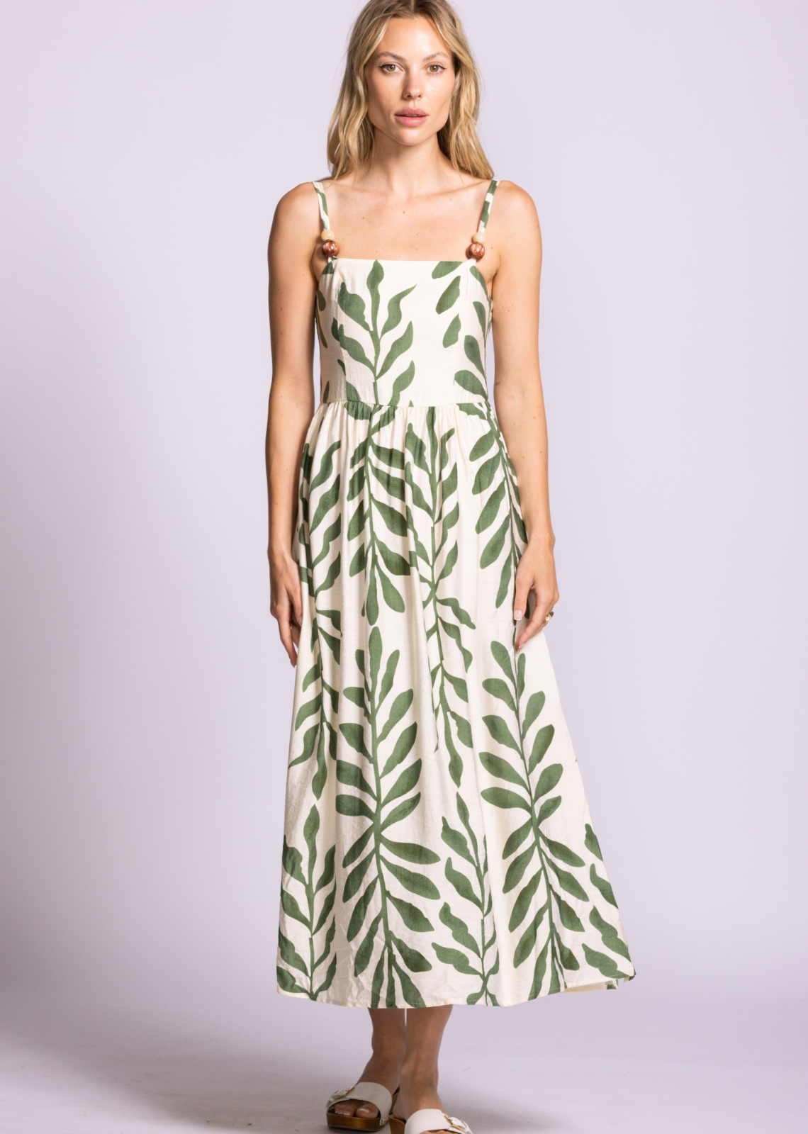 Pink Martini Magnolia Dress - Green