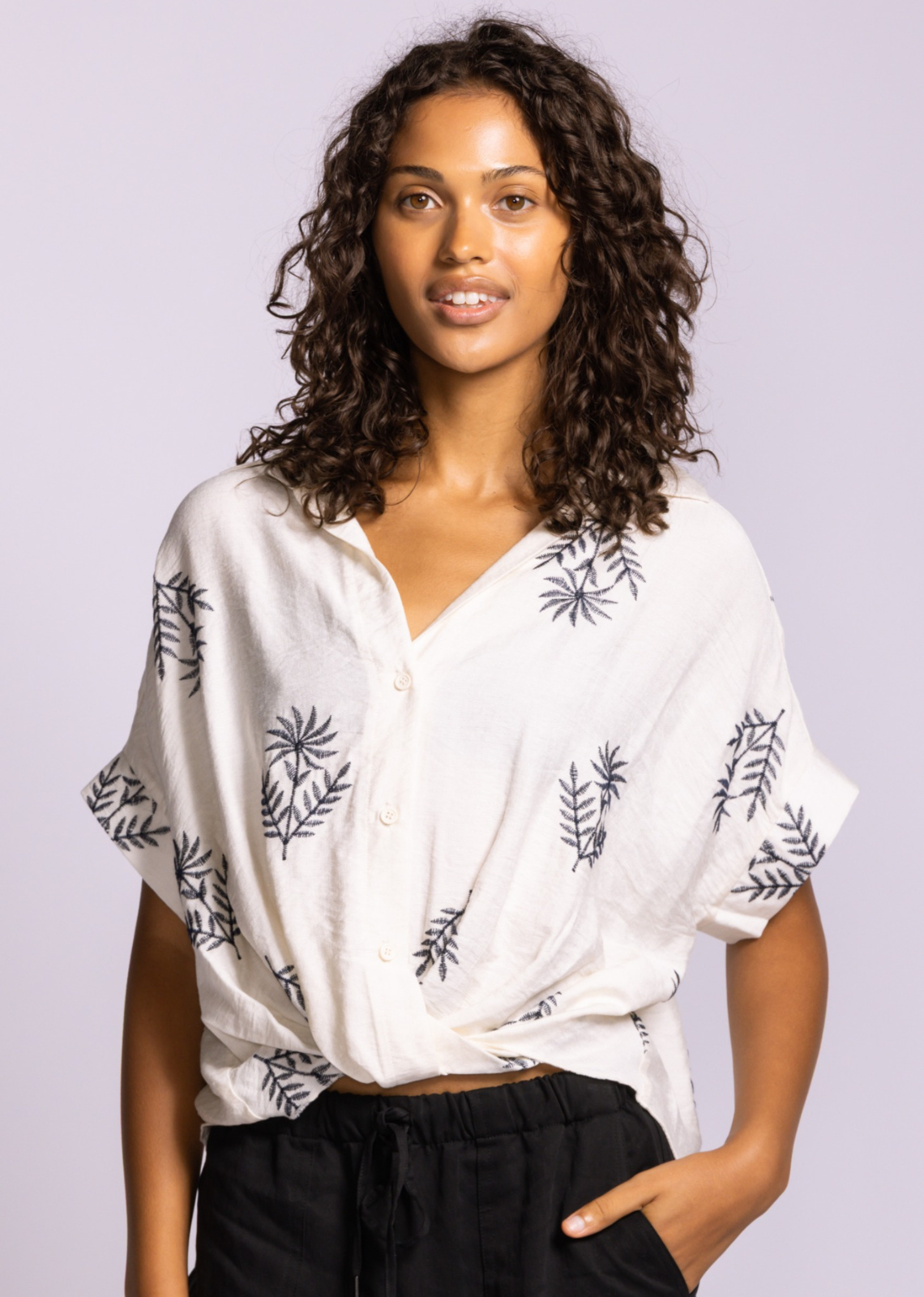 Pink Martini Reese Top - White