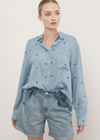 Pippa Heart Denim Shirt