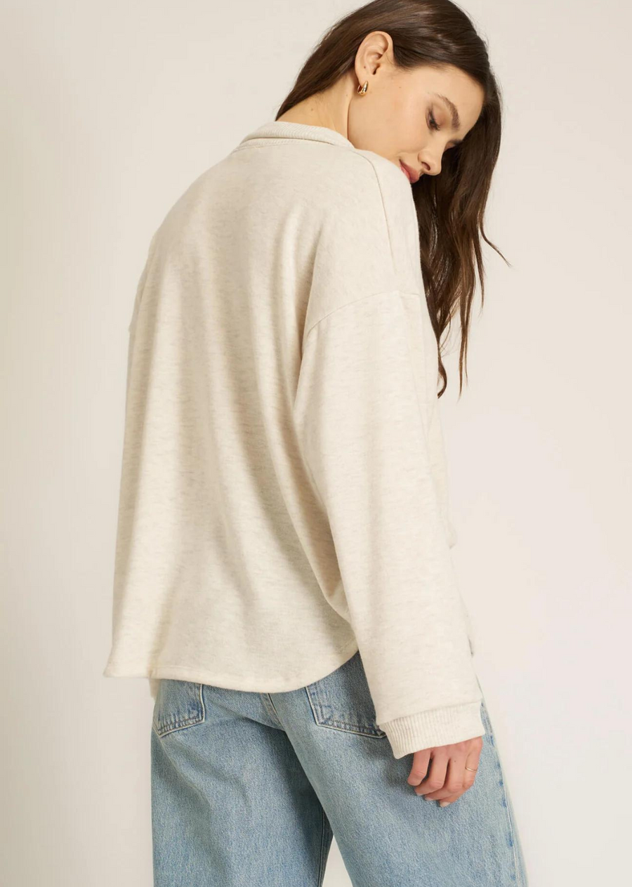 Project Social T Chiara Cozy Collard Pullover