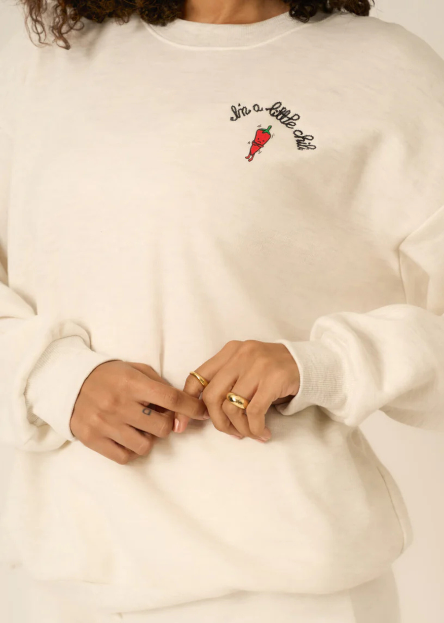Project Social T I'm A Little Chili Sweatshirt