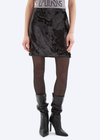 CHRLDR Riley- Sequined Skirt-Black