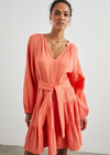 Rails Aureta Dress. Fall in love with the Aureta dress, available in a bright sherbet shade. This style is carefully crafted from heavy double gauze, making it a breezy and bold everyday choice.