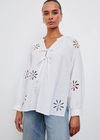 Rails Brielle Top - White Eyelet