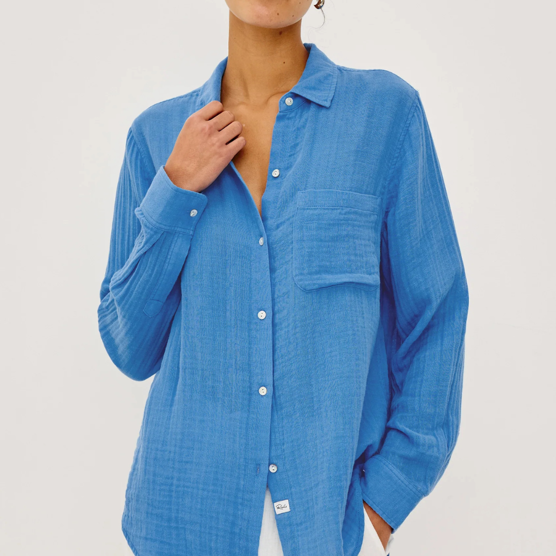 Rails Ellis Shirt - French Blue