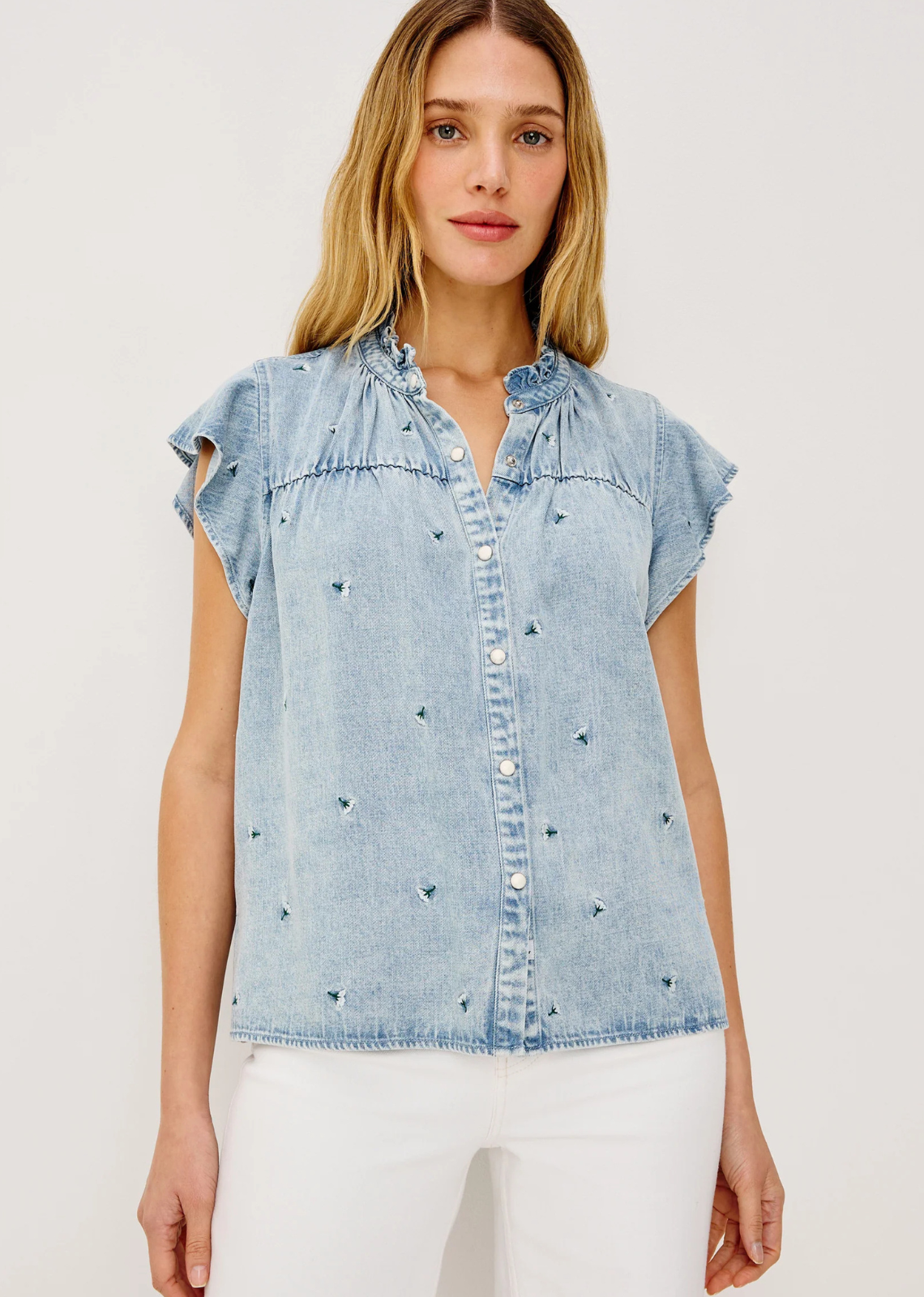 Rails Ruthie Top - Ivory Cornations