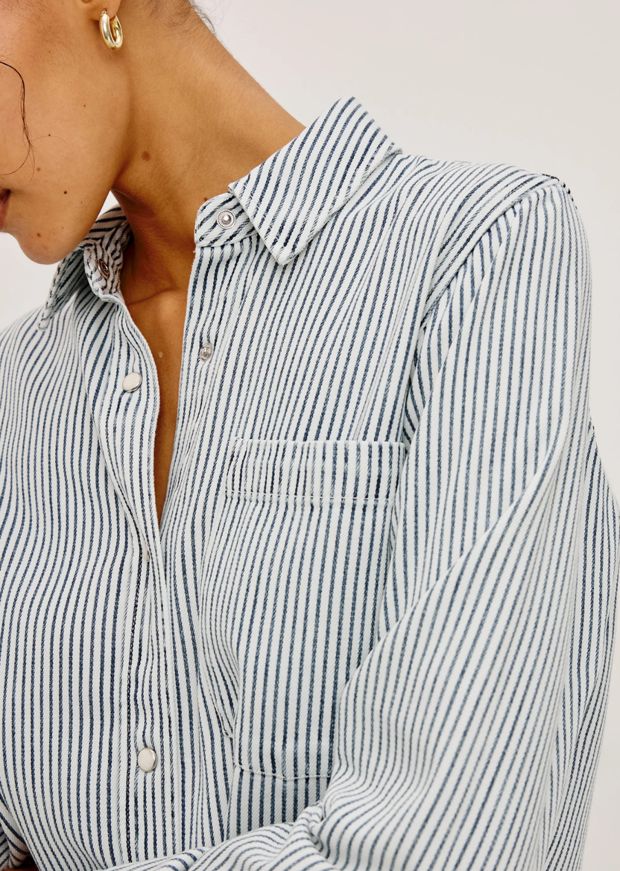 Rails Noa Top - Railroad Stripe