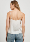 Rails Paola Top- Ivory. Made from super smooth lightweight crepe, the Paola is a flattering luxe tank top that looks amazing on its own and is great for layering. This tank top comes in a classic fit and features thin adjustable shoulder straps.