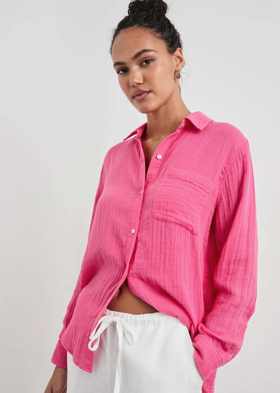 Rails Ellis Blouse - Hibiscus