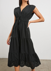 Rails Lucia Dress - Black Eyelet