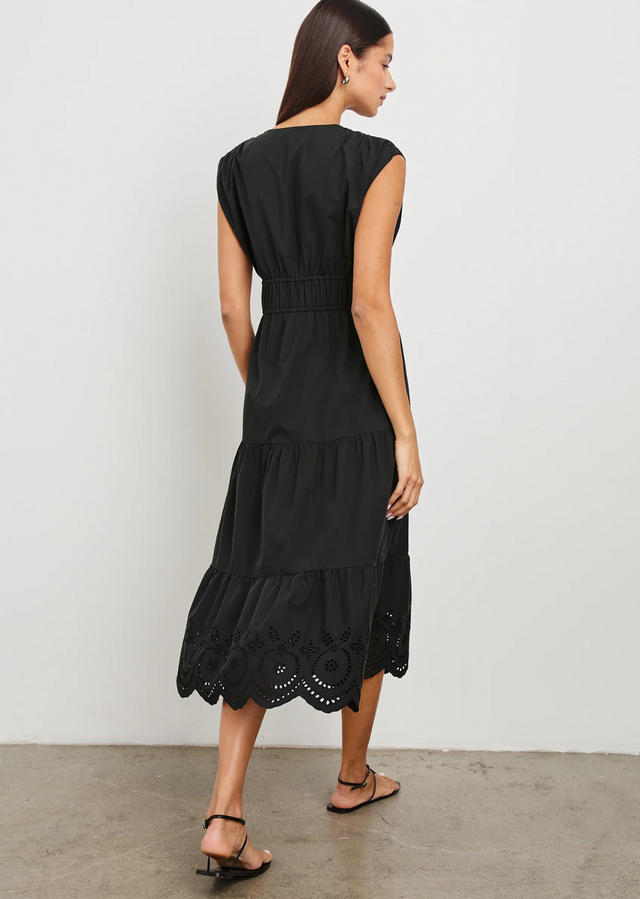 Rails Lucia Dress - Black Eyelet