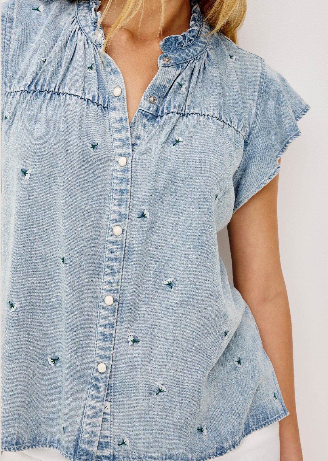 Rails Ruthie Top - Ivory Cornations