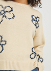 Rails Zoey Sweater - Ivory Navy Daises