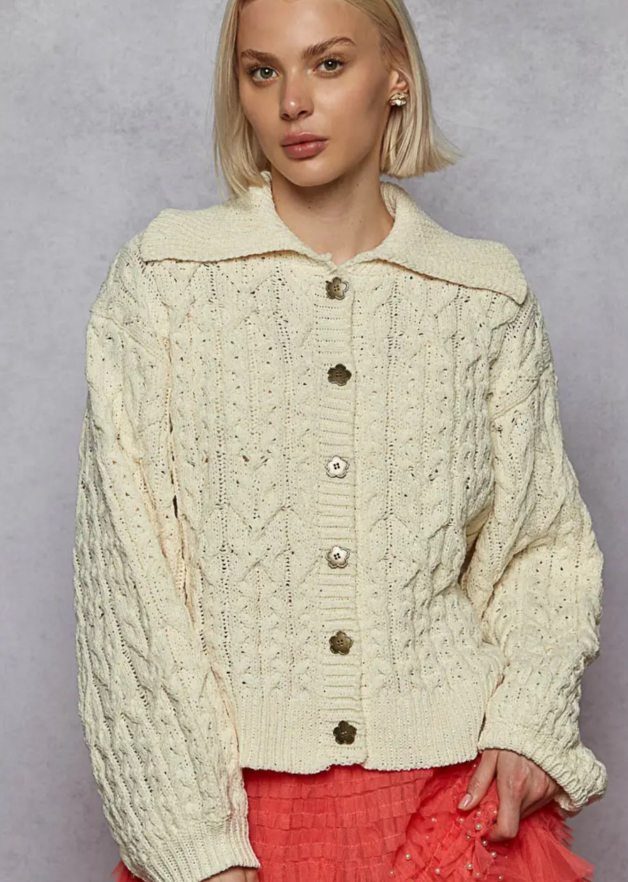 Sally Button Up Cardigan