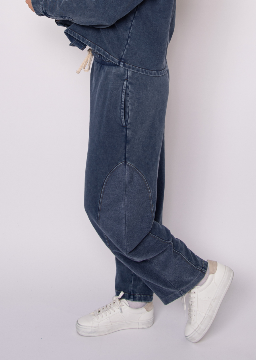 Silo Denim Terry Pull On Pants