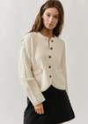 Skylar Cable Knit Cardigan