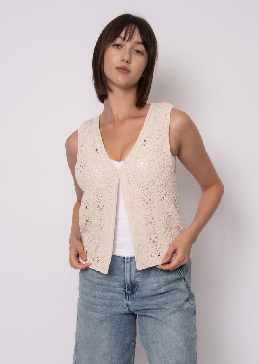 Sloane Sleeveless Cardi