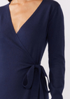 Socialite Sweater Wrap Dress