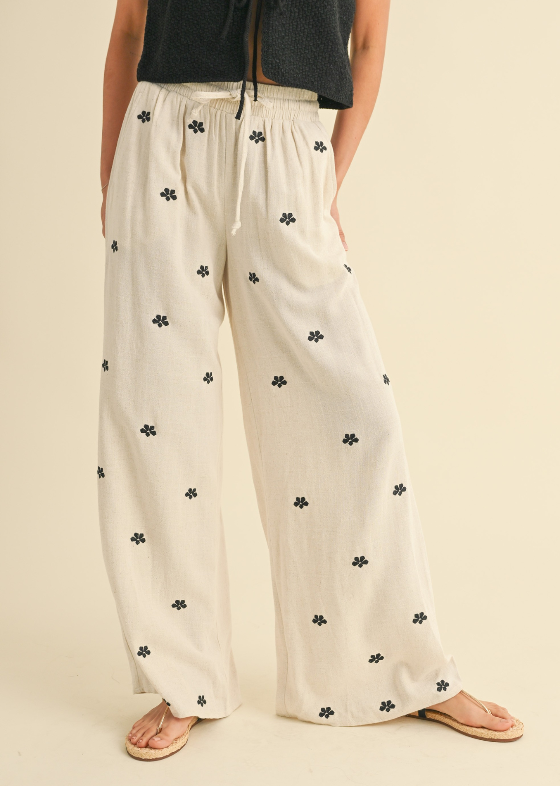 The Sofia Embroidered Pant