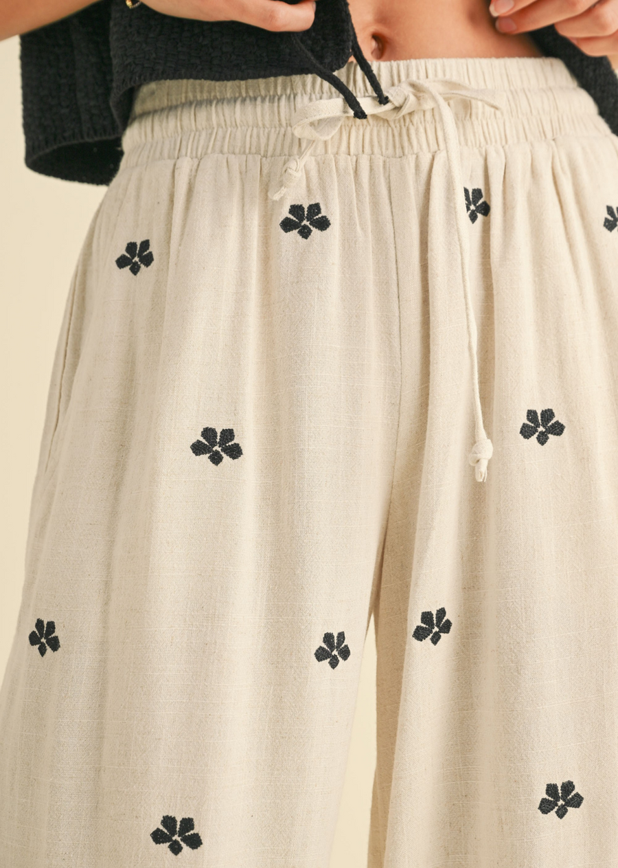 The Sofia Embroidered Pant
