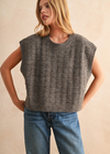Sophie Textured Sweater Vest