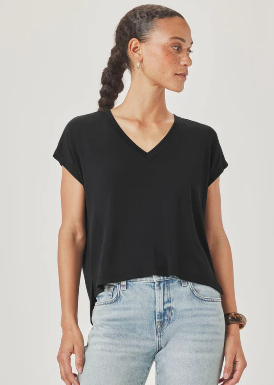 Splendid Amaya V-Neck Tee