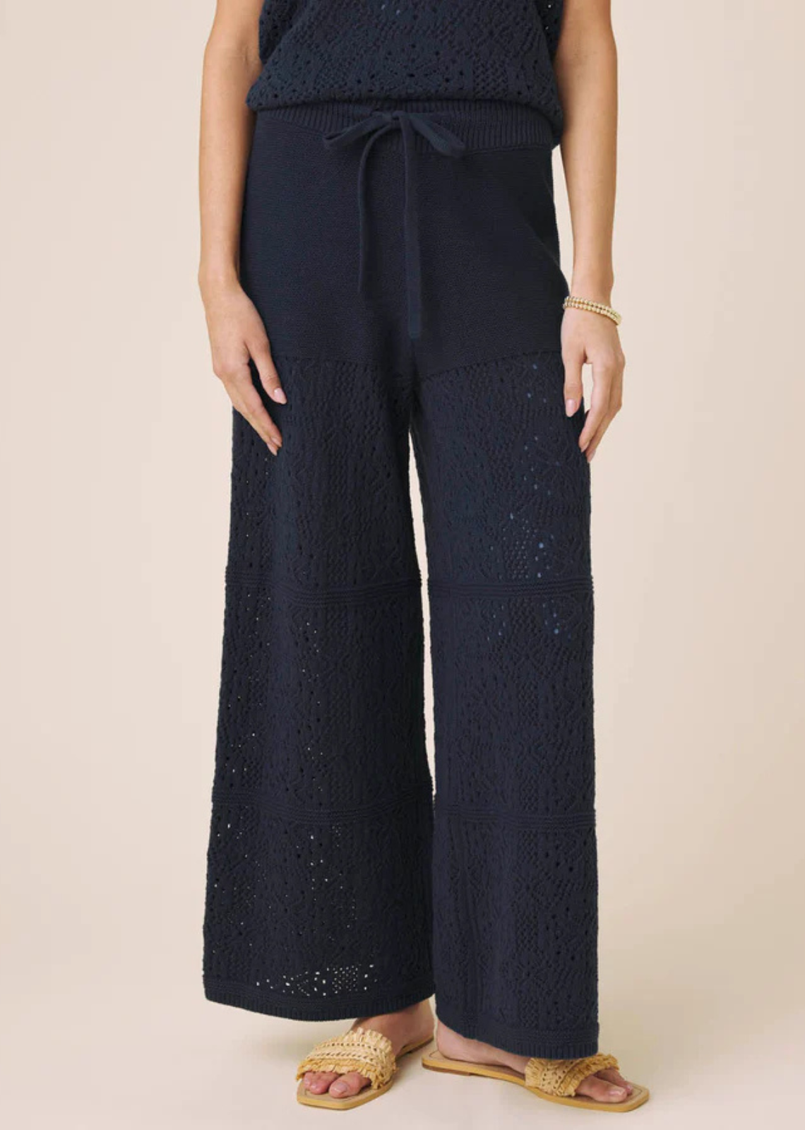 Splendid Beckham Crochet Sweater Pant