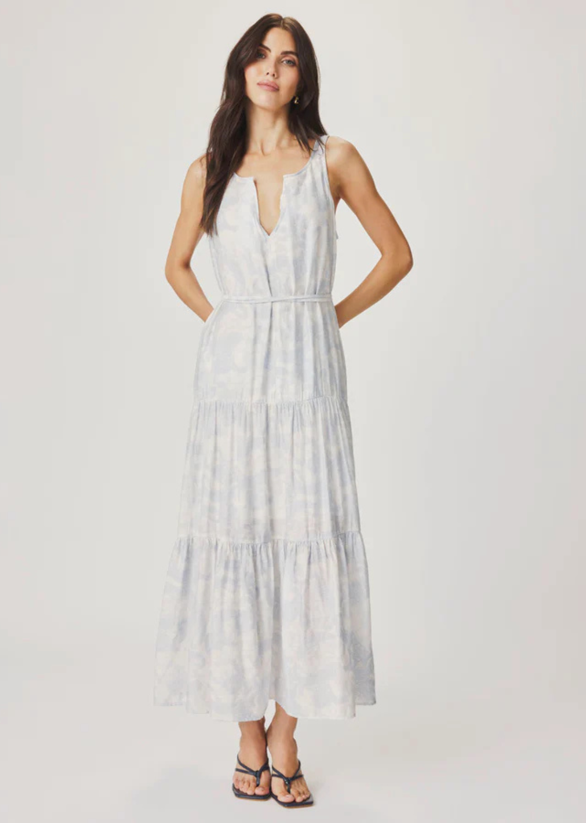 Splendid Iris Paisley Maxi Dress