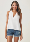 Splendid Kit Gauze V-Neck Tank