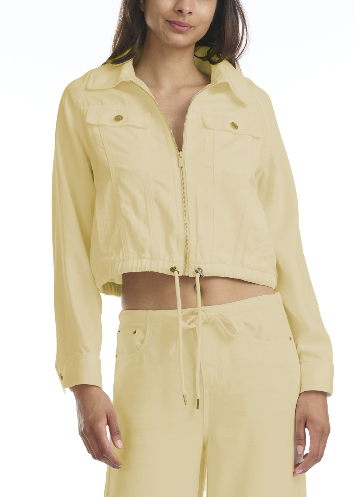 Splendid Lounge Denim Jacket - Honeysuckle