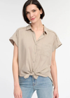 Splendid Paige Shirt - Fawn