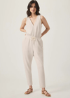 Splendid Waffle Scuba Tank Jumpsuit