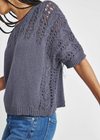 Splendid Mason Sweater.The Mason Sweater tops over anything to make any outfit a little more charming. Designed with a pointelle cable stitch, its slouchy sleeves and boxy fit make it look effortless for everyday of the week.