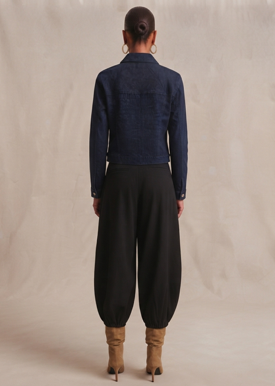 Splendid Ryder Suede Jacket - Dark Rinse