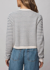 Splendid Amber Stripe Crop Cardigan